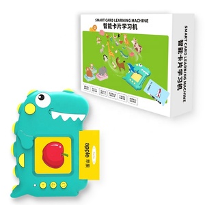 New Children Toys Cute Dinosaur Flash Cards Reader Learning Toy Kids Brain Development Educational Toys <strong>Talking</strong> <strong>Flashcards</strong> - Product Image 4