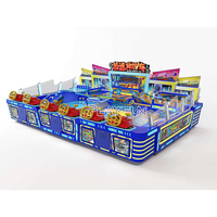 Máquina de Juego Arcade LED de Carreras de Autos con Monedas, 6 Jugadores, para Parques de Diversiones y Centros de Entretenimiento Familiar