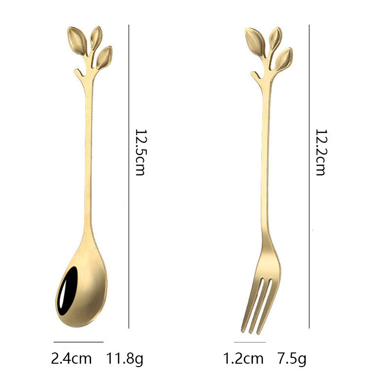 Cuillère à café en or