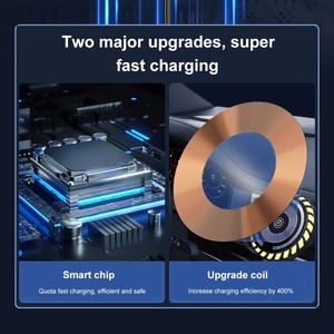 <span class=keywords><strong>Cargador</strong></span> Inalámbrico Magnético <span class=keywords><strong>para</strong></span> Auto de 15W con Luz RGB, Monitor de Audio, Protección OTP, Soporte Fijo <span class=keywords><strong>para</strong></span> Teléfono y Soporte <span class=keywords><strong>para</strong></span> Teléfono con Ventilación - Product Image 5