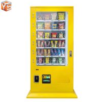 Distributeur automatique intelligent ZDYS, compact, mini, multi-paiements (pièces, billets, cartes), 150-200 articles, surveillance à distance, intégration POS