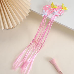 กิ๊บติดผมประดับเลื่อมรูปเปลือกหอยน่ารักสำหรับเจ้าหญิงสาว เครื่องประดับผมแบบถักเปีย - Product Image 4