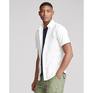 <span class=keywords><strong>Camicia</strong></span> da <span class=keywords><strong>uomo</strong></span> estiva traspirante a maniche corte in cotone Oxford <span class=keywords><strong>slim</strong></span> <span class=keywords><strong>fit</strong></span>, modello 2025 Joychuang, in saldo per l'ingrosso - Product Image 2