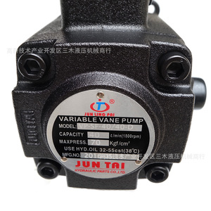 Pompe à huile à double palette basse pression Juntian VP20 20 FA3 VP30 30 FA3 VP40 40 FA3 pour système hydraulique en fonte - Product Image 3