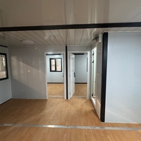 Villa mobile modulaire moderne, mini-maison préfabriquée, bureau préfabriqué, maison conteneur