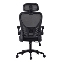 Silla de Oficina Ejecutiva Ergonómica de Malla Giratoria de Lujo Ajustable de Tela para Gerentes, de Respaldo Alto, Económica, Venta al por Mayor