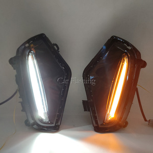 Luces DRL para Automóvil Toyota <span class=keywords><strong>RAV</strong></span> <span class=keywords><strong>4</strong></span> RAV4 2019 2020 2021 <span class=keywords><strong>2022</strong></span>, Lámpara Antiniebla LED Azul con Estilo de Señal de Giro Amarilla, Faros Antiniebla - Product Image 6