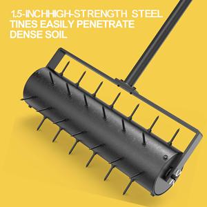 Aeratore Manuale per Prato da 16 Pollici OEM, Strumento per <span class=keywords><strong>l</strong></span>'Aerazione del Terreno, Attrezzo per la Cura del Prato e del Giardino - Product Image 5