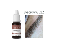 Goochie Nouveau Pigment de Maquillage Permanent Micro-Permanent à Texture Aquatique pour Sourcils, Lèvres et Eyeliner – Encre de Tatouage