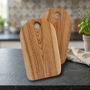 Premium Quality Sustainable Disposable Wooden Rectangle Chopping Board Hole Top Wall <b>Mounted</b> Multifunctional Cutting Serving - Product Image 1