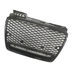 Kit de carrosserie de voiture sans Logo Grille en maille nid d'abeille complète pour <span class=keywords><strong>Audi</strong></span> A4 <span class=keywords><strong>S4</strong></span> <span class=keywords><strong>B7</strong></span> Mise à niveau vers RS4 Style 2005-2007 - Product Image 4