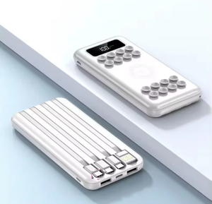 Chargeur portable Ali Baba 20000mah 10000mah, mince, 3-en-1, magnétique sans fil, avec câble intégré, entrée Micro USB, vente chaude - Product Image 4