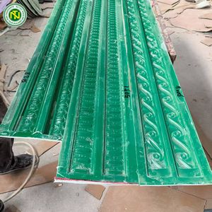 Pas d'anneau de <span class=keywords><strong>fer</strong></span> Fiber moule plafond décoration corniche plus de Styles coin bon prix gypse moule - Product Image 2
