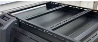 Ensemble de barres transversales pour BYD Shark, auvent mi-hauteur, galerie de toit tout-terrain, acier, revêtement en poudre, fixation facile par vis pour l'installation d'une tente
