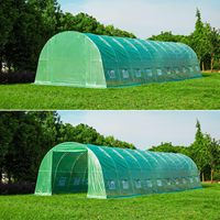 Système de culture hydroponique en aluminium à faible coût pour plantes d'hiver en tunnel haut, serre