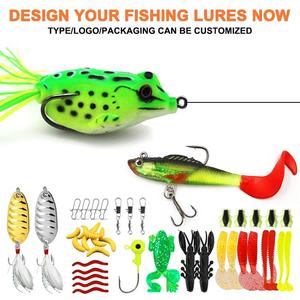 Nouvelles leurres de pêche dure Baiyuheng OEM en gros pour équipement de pêche - Product Image 2