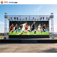 Écran LED d'affichage extérieur P3.91, étanche IP65, 3840Hz, couleur pleine, en aluminium moulé sous pression, pour scène, événements de mariage, mur LED
