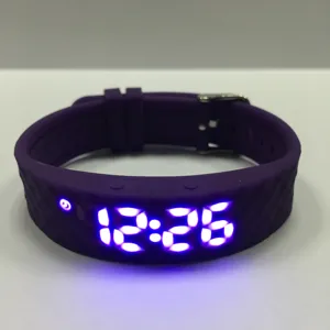 Trẻ Em Kỹ Thuật Số 8 Báo Động Rung Rung Báo Đồng Hồ Thuốc Nhắc Nhở Bô Đào Tạo Xem - Product Image 1