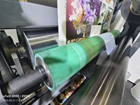 Nouvelle machine flexographique automatique haute vitesse pour sacs en papier avec alimentation rouleau à rouleau, certifiée CE, vitesse d'impression de 150 m/min