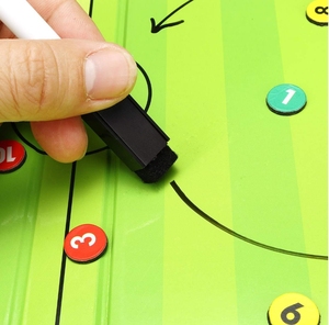 Kit magnétique tactique avec effacement à sec, stylo marqueur et sac à fermeture éclair. - Product Image 4