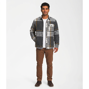 Chaqueta de Franela para Hombre, Invierno 2024, Camisa de Franela Acolchada, Camisa Gruesa con Forro Polar para Hombre, Estilo Casual - Product Image 1