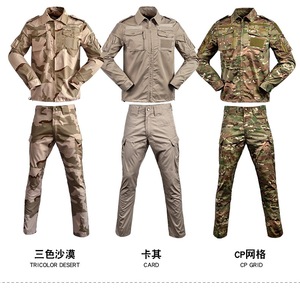 Factory Price Hunting Pants Suit Tactical <strong>Uniform</strong> Outdoor Tactical Training Camouflage Suit Top &amp;Pants Training <strong>Canvas</strong> <strong>Uniforms</strong> - Product Image 1