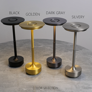 Moderne minimalist ische schnur lose Schlafzimmer LED Tisch lampe Touch Control dimmbare Aluminium Nachtlicht Atmosphäre wiederauf ladbare Bar Lichter - Product Image 4