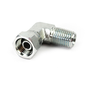 Raccords hydrauliques réutilisables OEM 1/4 3/8, raccords hydrauliques pivotants JIC, raccords coudés à 90 degrés JIC 37 Flare SAE J514 - Product Image 4