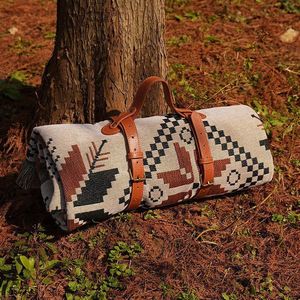 Alas Piknik Bohemian Ekstra Besar Tahan Air untuk Berkemah di Luar Ruangan - Product Image 1
