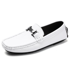 Chaussures plates respirantes pour hommes, mocassins polyvalents à semelle souple, à enfiler, décontractées, à la mode, pour tous les jours, quatre saisons - Product Image 1