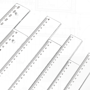 Ruler T-ruler Hot Sale Ruler For Art Framing And Drafting Flexible Practical Drafting Tool Simple Plastic Transparent Academic T-ruler
