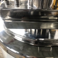 Huashang Custom 1500 Liter Stoomgejackete Kookketel van RVS, Mini Hoge Druk Stoomgejackete Ketel