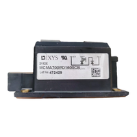 Modul Dioda Thyristor MCMA700PD1600CB 700A 1600V Komponen Daya Kelas Industri