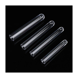 Kangzhijia Disposable <b>Plastic</b> Test <b>Tubes</b> 13x78mm Transparent Rigid Laboratory Use Regular Test <b>Tubes</b> - Product Image 4
