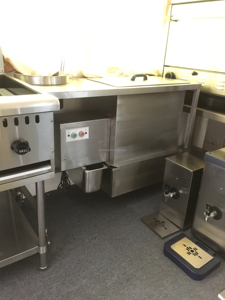 Highly Recommended Breading Table Reinforced Machine Body Fried Chicken <strong>Shop</strong> Using Easy Clean Electric Breading Table - Product Image 2