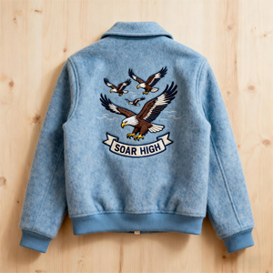 MOQ 10 OEM مخصص التطريز الشارع سترة جلدية طويلة الأكمام رقعة شينيل ليترمان فارسيتي للرجال - Product Image 2