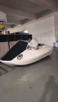 Bateau/Kayak/Kart en rotomoulage composite PEPC de qualité compétition, à double moteur et double batterie, haute technologie, vente en gros