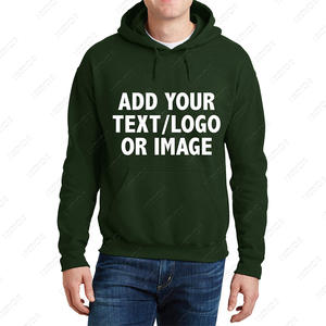 Custom 100% Cotton Winter <b>Hoodie</b> Embroidered Printed DIY Add Your Own <b>Personalized</b> Image <b>Photo</b> Text Front/Back Windproof - Product Image 1