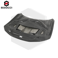 Capot moteur ventilé en fibre de carbone sèche brillant, léger, pour BMW G22 G23 G26 420i 430i M440i (2020-2029)