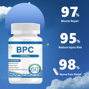 Private Label BPC Antioxidant Muscle Exercise Extract Peptide Herbal Supplement <strong>Active</strong> <strong>Vitamin</strong> Ingredients Supplement 60 Capsule