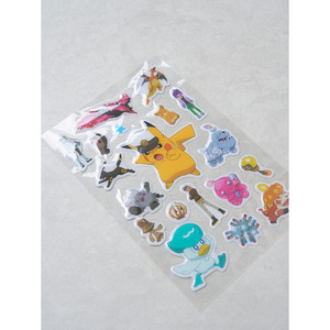 Per Pokemon blu epossidica decalcomania Anime Anime PVC adesivo in vinile per la decorazione domestica Scrapbook stile - Product Image 1