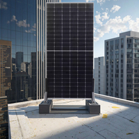 Panneaux solaires 550W sans bruit sortie stable production d'énergie solaire haute puissance énergie renouvelable pour la maison ville entreprise énergie