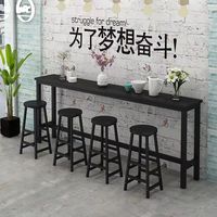 Comptoir de Bar Portable pour Restaurant en Acier Inoxydable, Meuble Moderne en Métal pour Cuisine et Hôtel, Ensemble Table de Bar Couleur avec Tabourets de Bar