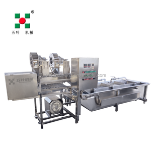 Máquina Industrial de Lavado de Frutas y Verduras con Burbujas/Equipo de Limpieza Automático, Máquina Comercial Grande de Lavado Continuo de Hojas - Product Image 2