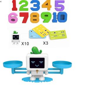 Juguete Científico de Equilibrio, Robot, Matemáticas, Educación Temprana, Juego de Escala de Ilustración, Juego de Escritorio - Product Image 3