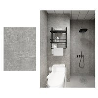Panel de Pared Flexible SPC de 2 mm, 2.5 mm y 3 mm, Panel UV de Alto Brillo, Popular, de Alta Calidad, con Sistema de Ranurado y Bloqueo