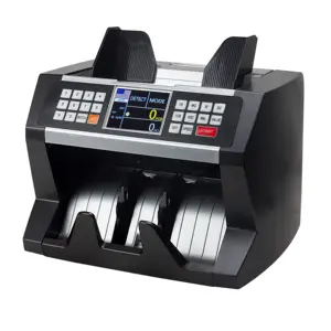 Contador de dinheiro portátil de alto desempenho, com máquina contadora de bilhetes de exibição digital