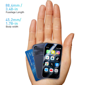 <span class=keywords><strong>Soyes</strong></span> A17 <span class=keywords><strong>Mini</strong></span> <span class=keywords><strong>Smartphone</strong></span> Android 8.1 Doble SIM Global 3G 2G 16G Inglés/Alemán/Español Pantalla LCD de 3.0 Pulgadas 90Hz Tamaño de Bolsillo - Product Image 2