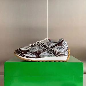 Zapatillas Deportivas Casuales de Diseño para Parejas, Zapatillas Retro BV para Hombre, Zapatillas de Plataforma de Alta Calidad, Color Plateado - Product Image 2