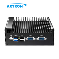 N150 Mini PC de escritorio sin ventilador con 4 Ethernet 6 USB 2 COM 4G 8G 16G Soporte WIFI GPIO DDR4 RAM y enchufe de EE. UU.